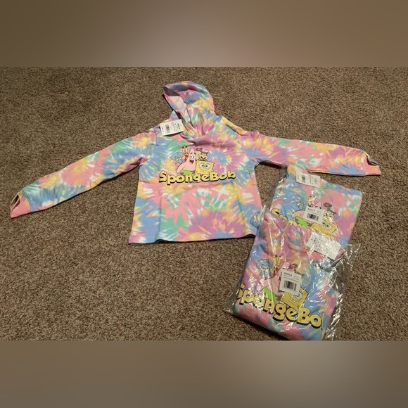 Girls SpongeBob hoodie size medium - Picture 1 of 1